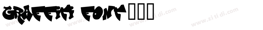 graffiti font字体转换